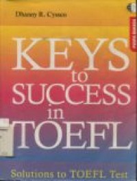 Keys to success in TOEFL