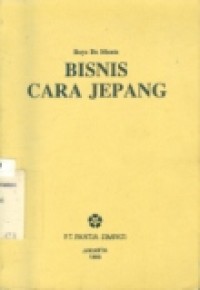 Bisnis cara Jepang