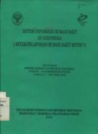 SISTEM INFORMASI RUMAH SAKIT DI INDONESIA( SISTEM PELAPORAN RUMAH SAKIT REVISI V)