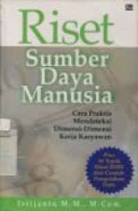 RISET SUMBER DAYA MANUSIA