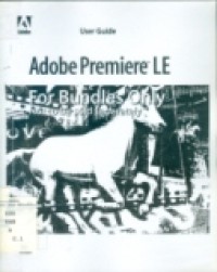 ADOBE PREMIERE LE (For Bundles Only)