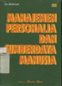 MANAJEMEN PERSONALIA DAN SUMBERDAYA MANUSIA