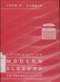 MODERN ALGEBRA AN INTRODUCTION