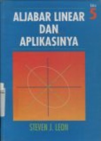 ALJABAR LINEAR DAN APLIKASINYA EDISI.5