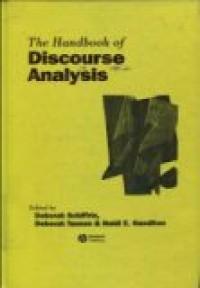 THE HANDBOOK OF DISCOURSE ANALYSIS