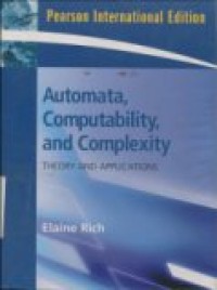 AUTOMATA; COMPUTABILITY; AND COMPLEXITY (THEORY AND APLICATIONS) Person International Edition