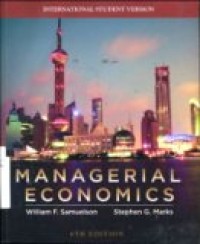 MANAGERIAL ECONOMICS