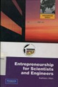 ENTREPRENEURSHIP FOR SCIENTISTS AND ENGINEERS ( INTERNATIONAL EDITION ).