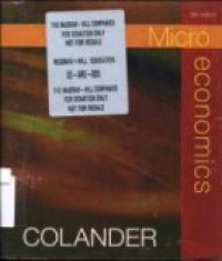 MICROECONOMICS FIFTH EDITION