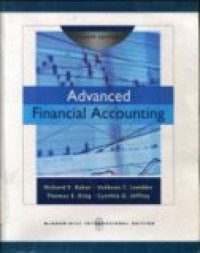 ADVANCED FINANCIAL ACCOUNTING