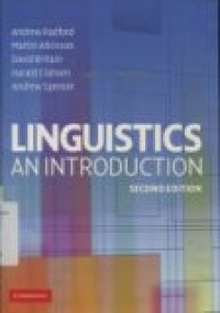 LINGUISTICS : An Introduction (Second Edition)