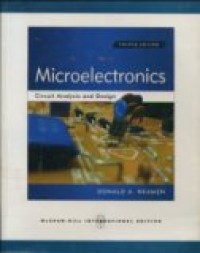 MICROELECTRONICS: CIRCUIT ANALYSIS AND DESIGN