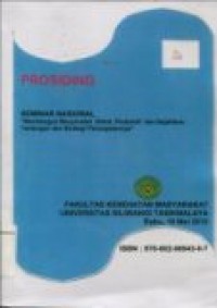 PROSIDING SEMINAR NASIONAL MEMBANGUN MASYARAKAT SEHAT; PRODUKTIF DAN SEJAHTERA