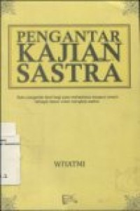 PENGANTAR KAJIAN SASTRA