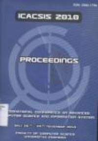 Proceedings International Conference on Advanced Computer Science and Information System