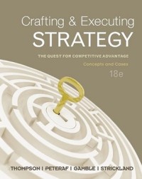 CRAFTING AND EXECUTING STRATEGY: THE QUEST FOR COMPETITIVE ADVANTAGE CONCEPTS AND CASES