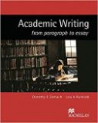 Academic Writing From Paragraph to Essay