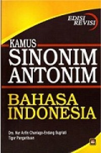 KAMUS SINONIM ANTONIM BAHASA INDONESIA