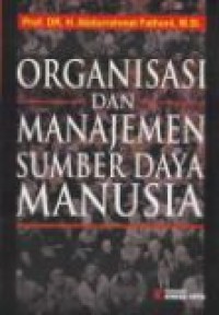 ORGANISASI DAN MANAJEMEN SUMBER DAYA MANUSIA